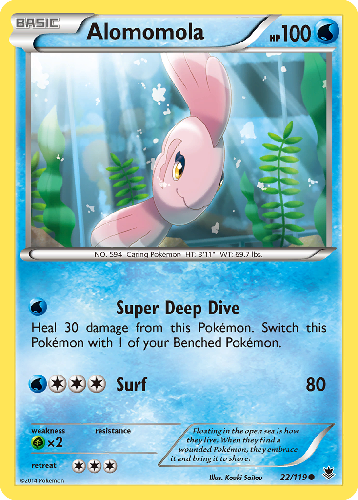 Alomomola (22/119) [XY: Phantom Forces] | Clutch Gaming
