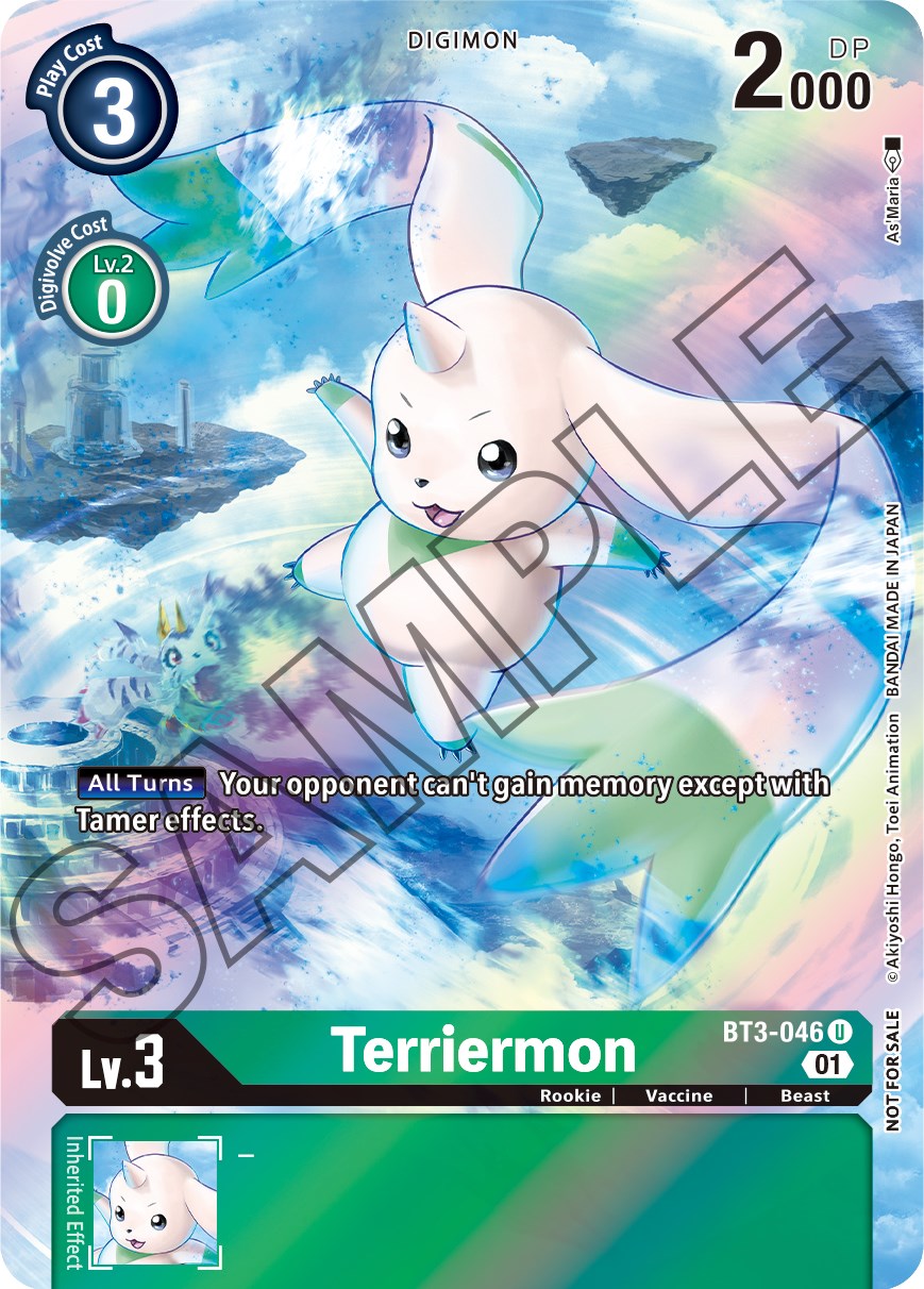 Terriermon [BT3-046] (Tamer's Card Set 1) [Release Special Booster Promos] | Clutch Gaming