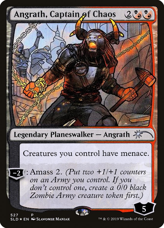 Angrath, Captain of Chaos (Stained Glass) [Secret Lair Drop Promos] | Clutch Gaming