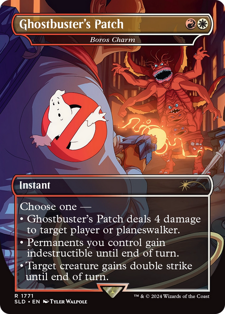 Ghostbuster's Patch - Boros Charm [Secret Lair Drop Series] | Clutch Gaming