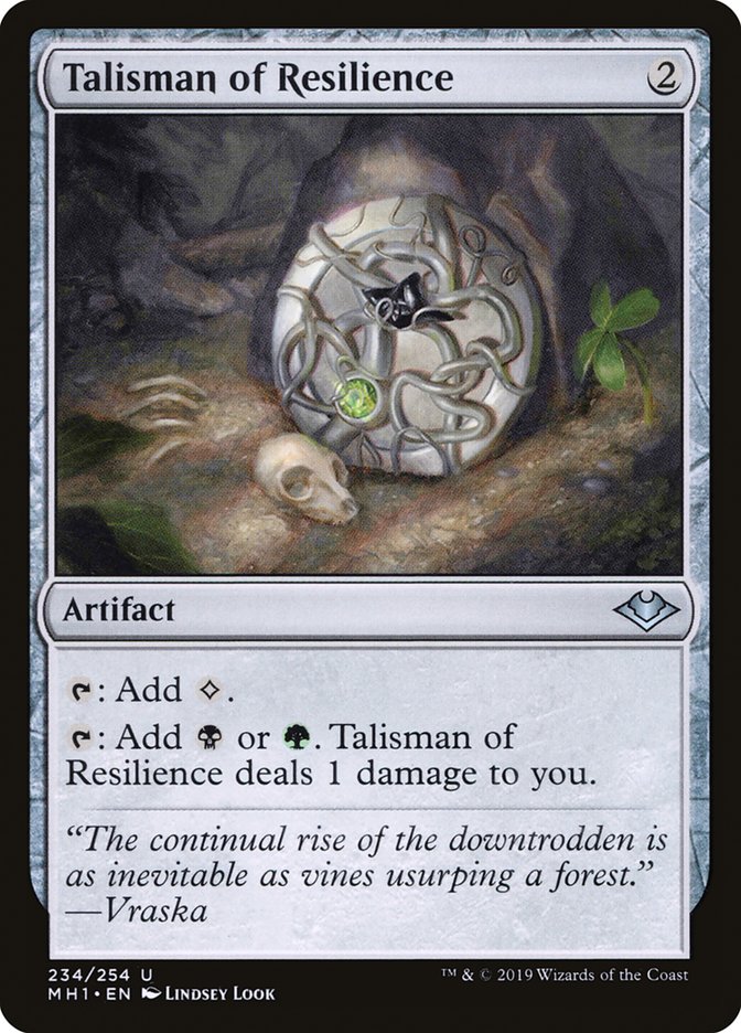 Talisman of Resilience [Modern Horizons] | Clutch Gaming