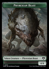 Eldrazi Scion // Phyrexian Beast Double-Sided Token [Commander Masters Tokens] | Clutch Gaming