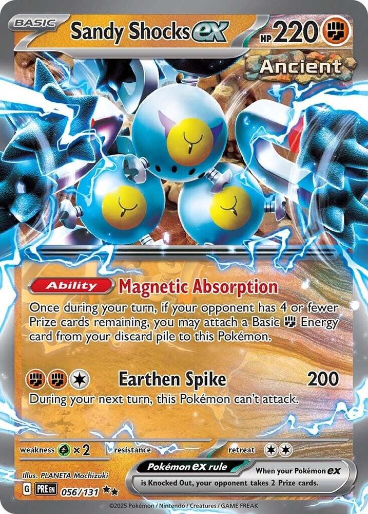 Sandy Shocks ex (056/131) [Scarlet & Violet: Prismatic Evolutions] | Clutch Gaming