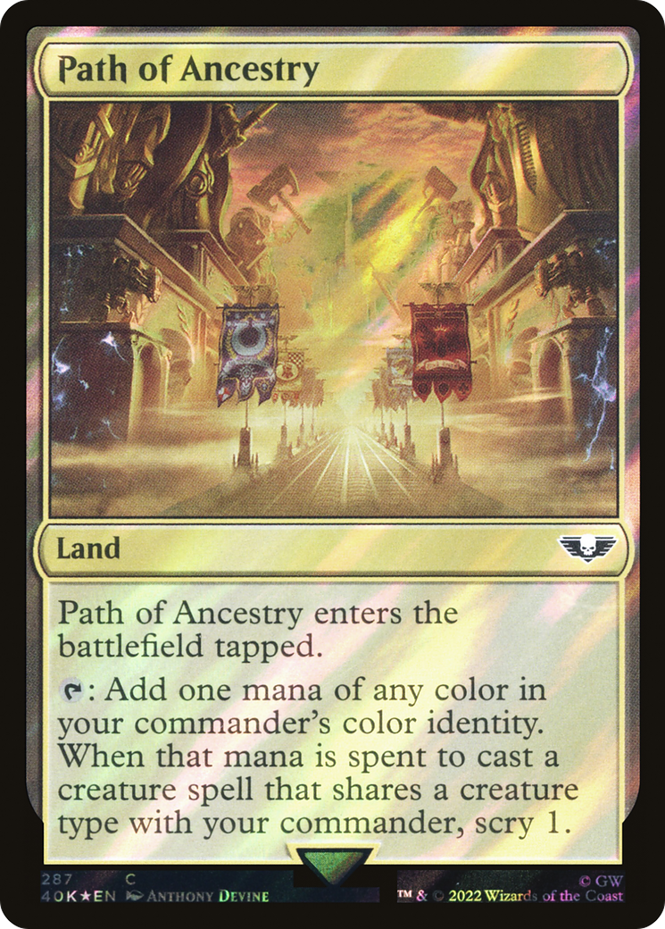 Path of Ancestry (Surge Foil) [Marvel Super Heroes Commander] | Clutch Gaming