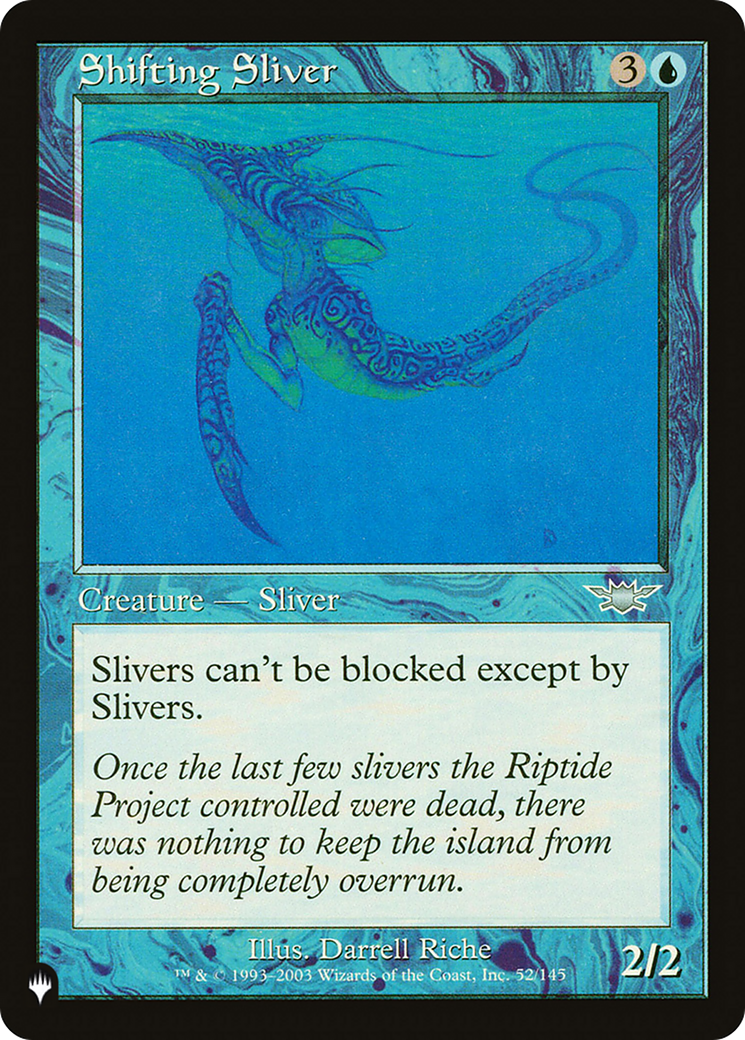 Shifting Sliver [The List Reprints] | Clutch Gaming