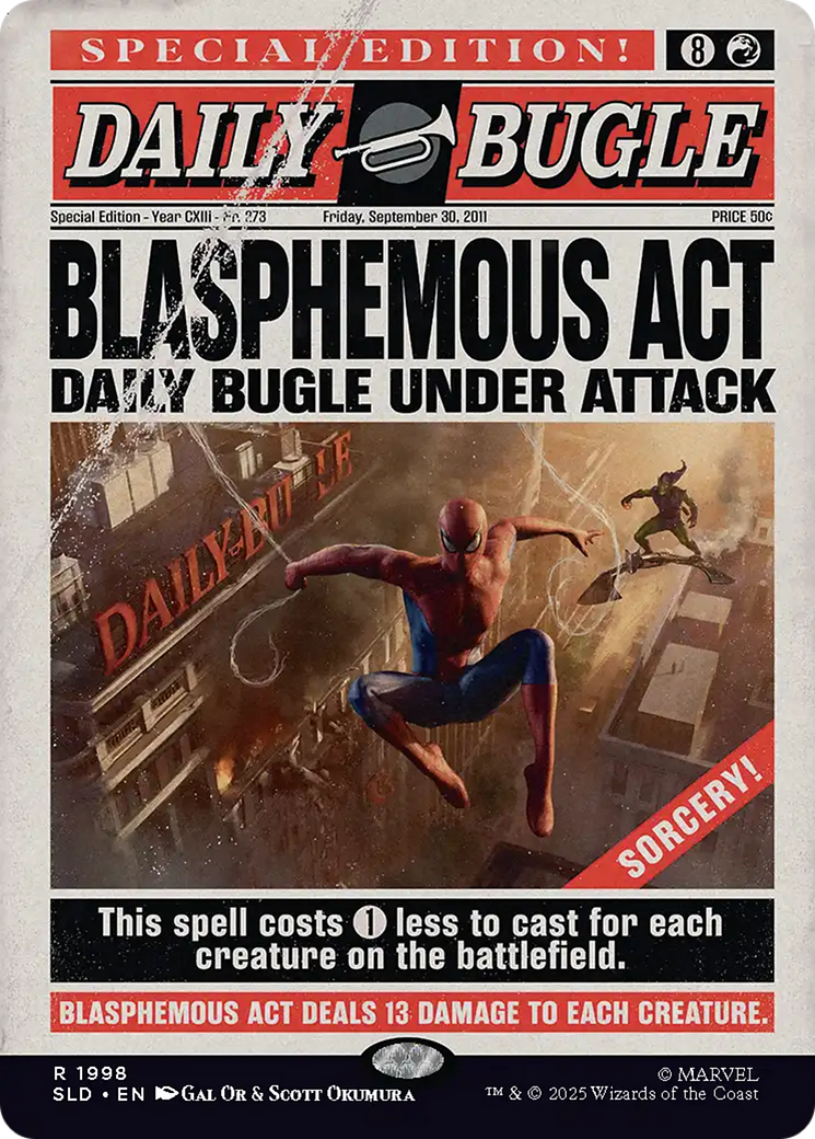 Blasphemous Act (1998) [Secret Lair Drop Series] | Clutch Gaming