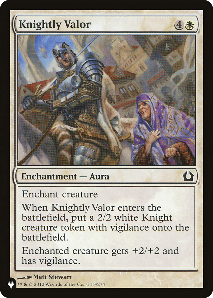 Knightly Valor [The List Reprints] | Clutch Gaming