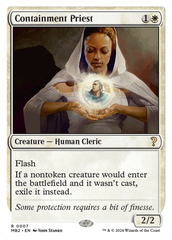 Containment Priest (White Border) [Mystery Booster 2] | Clutch Gaming