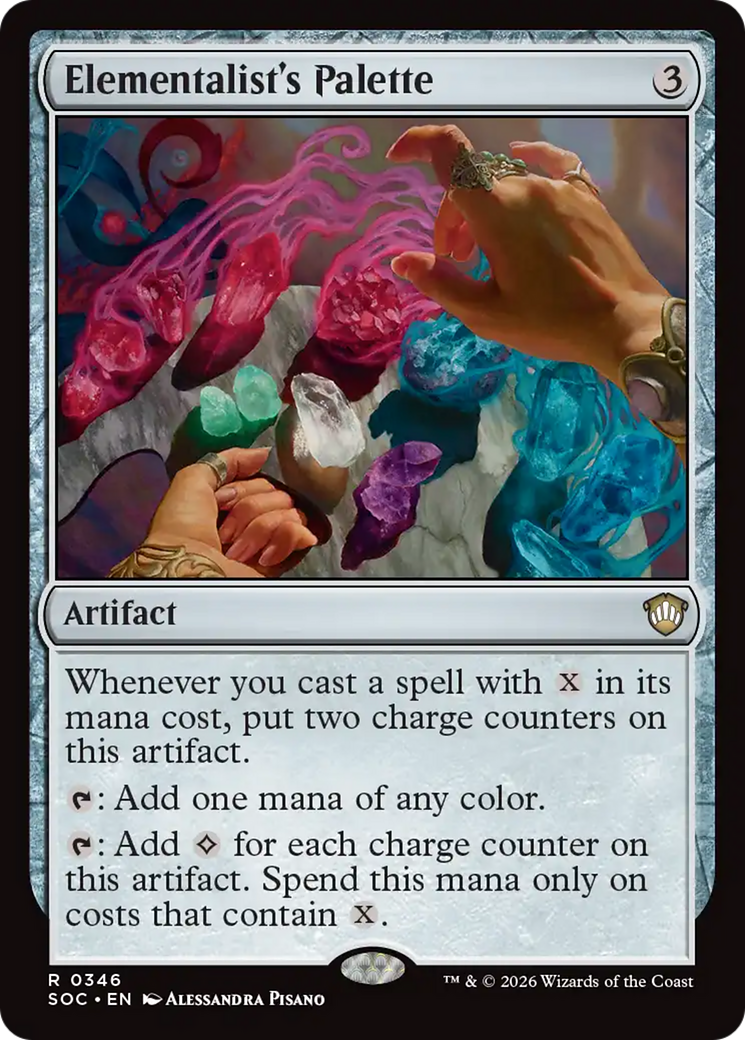 Elementalist's Palette [Secrets of Strixhaven Commander] | Clutch Gaming