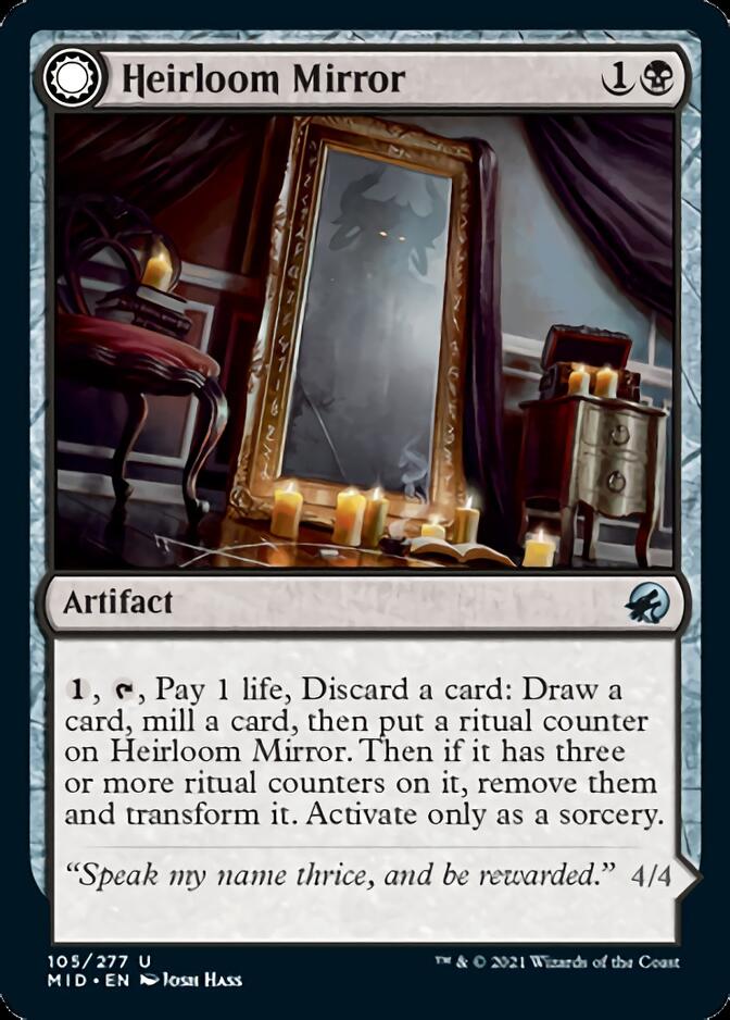 Heirloom Mirror // Inherited Fiend [Innistrad: Midnight Hunt] | Clutch Gaming