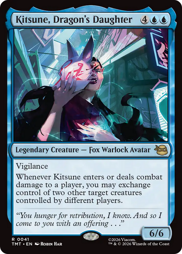 Kitsune, Dragon's Daughter [Teenage Mutant Ninja Turtles] | Clutch Gaming