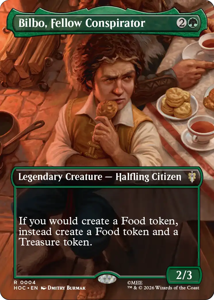 Bilbo, Fellow Conspirator (Borderless) [The Hobbit: Eternal-Legal] | Clutch Gaming