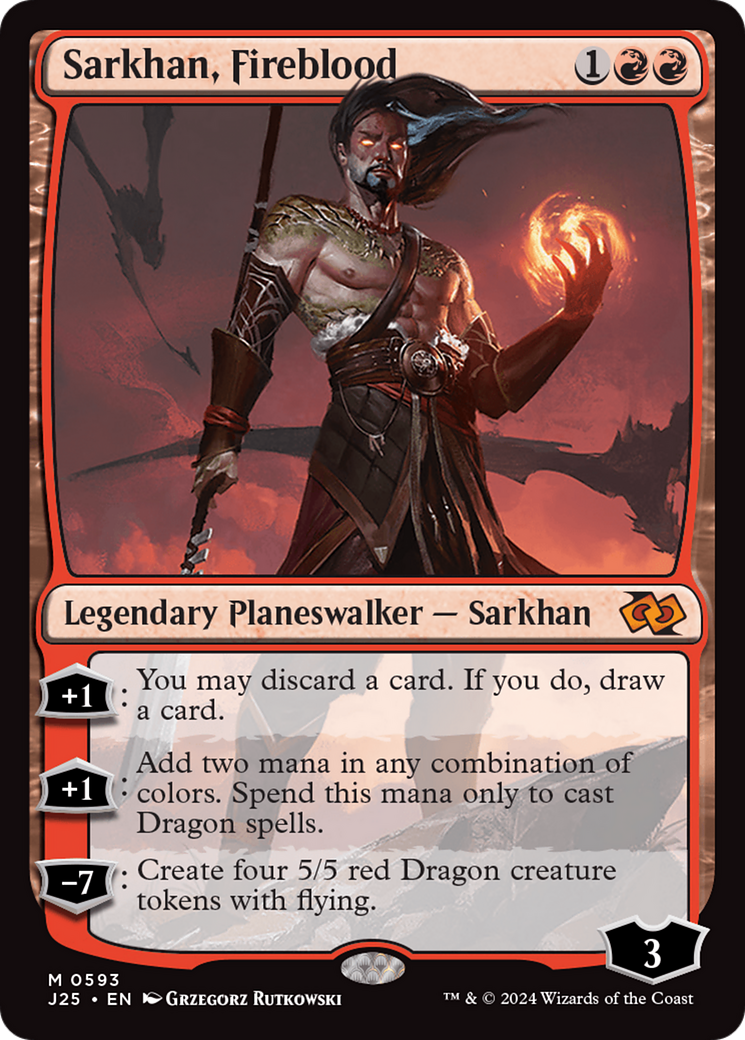 Sarkhan, Fireblood [Foundations Jumpstart] | Clutch Gaming