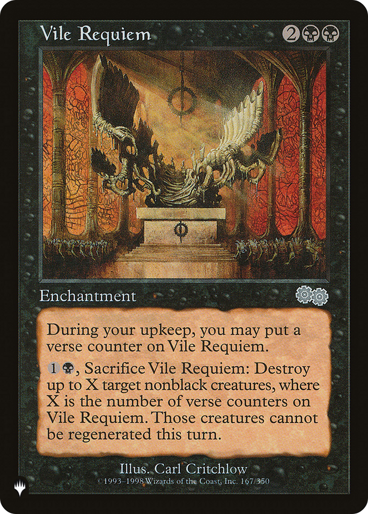 Vile Requiem (USG) [The List Reprints] | Clutch Gaming