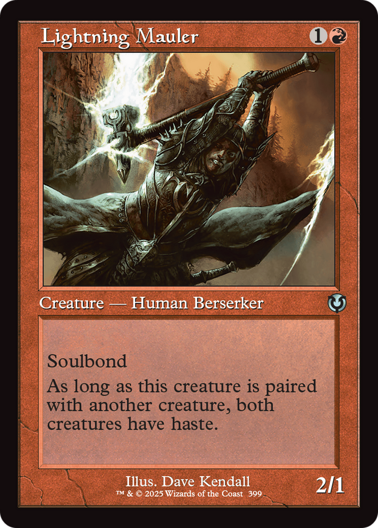 Lightning Mauler (Retro Frame) [Innistrad Remastered] | Clutch Gaming