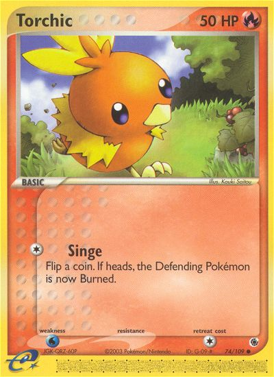 Torchic (74/109) [EX: Ruby & Sapphire] | Clutch Gaming