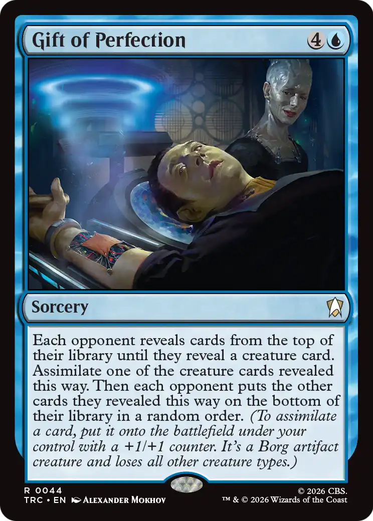 Gift of Perfection (Surge Foil) [Star Trek Commander] | Clutch Gaming