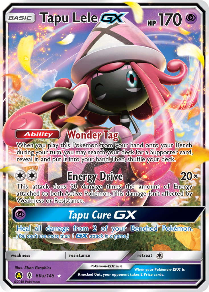 Tapu Lele GX (60a/145) [Alternate Art Promos] | Clutch Gaming