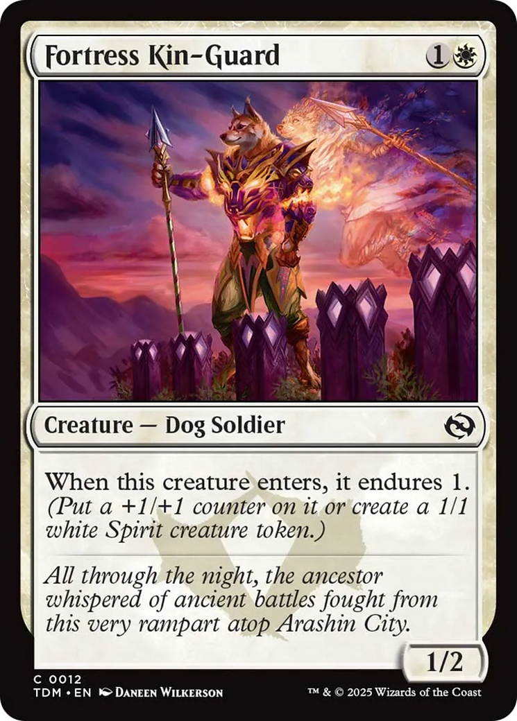 Fortress Kin-Guard [Tarkir: Dragonstorm] | Clutch Gaming