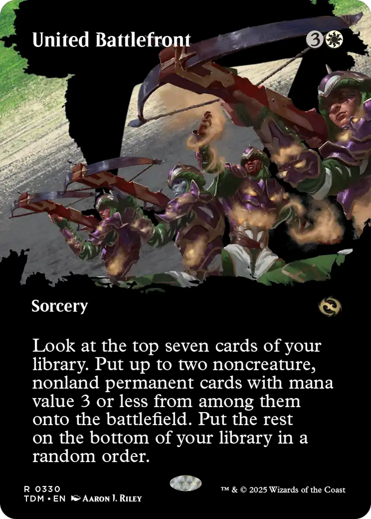 United Battlefront (Borderless) [Tarkir: Dragonstorm] | Clutch Gaming