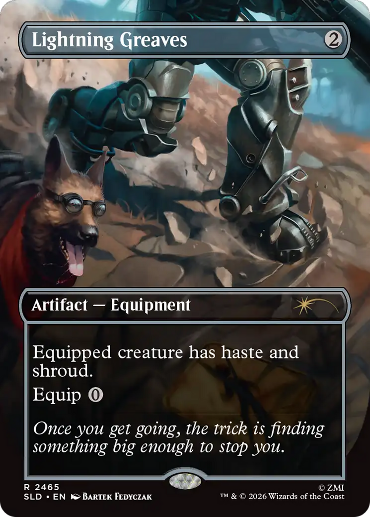 Lightning Greaves (2465) [Secret Lair Drop Series] | Clutch Gaming