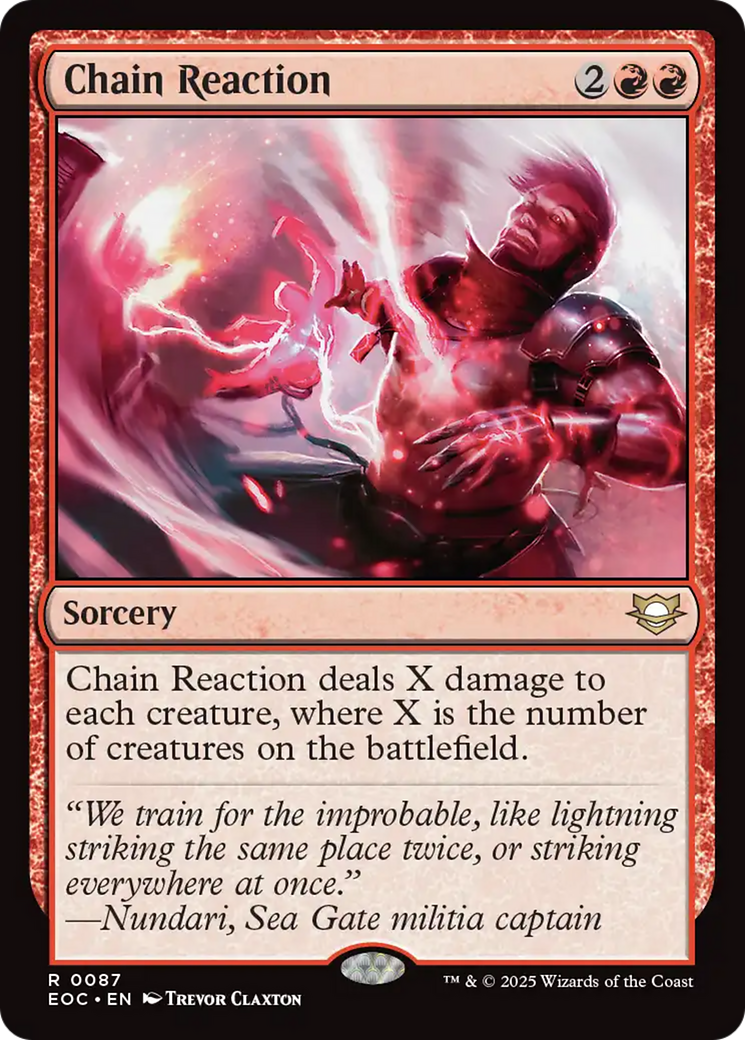 Chain Reaction [Edge of Eternities Commander] | Clutch Gaming