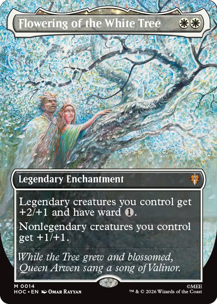 Flowering of the White Tree (Borderless) [The Hobbit: Eternal-Legal] | Clutch Gaming