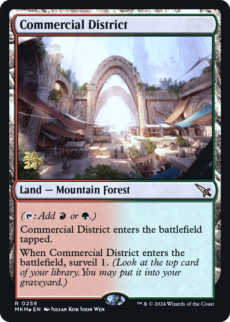 Commercial District [Murders at Karlov Manor Prerelease Promos] | Clutch Gaming