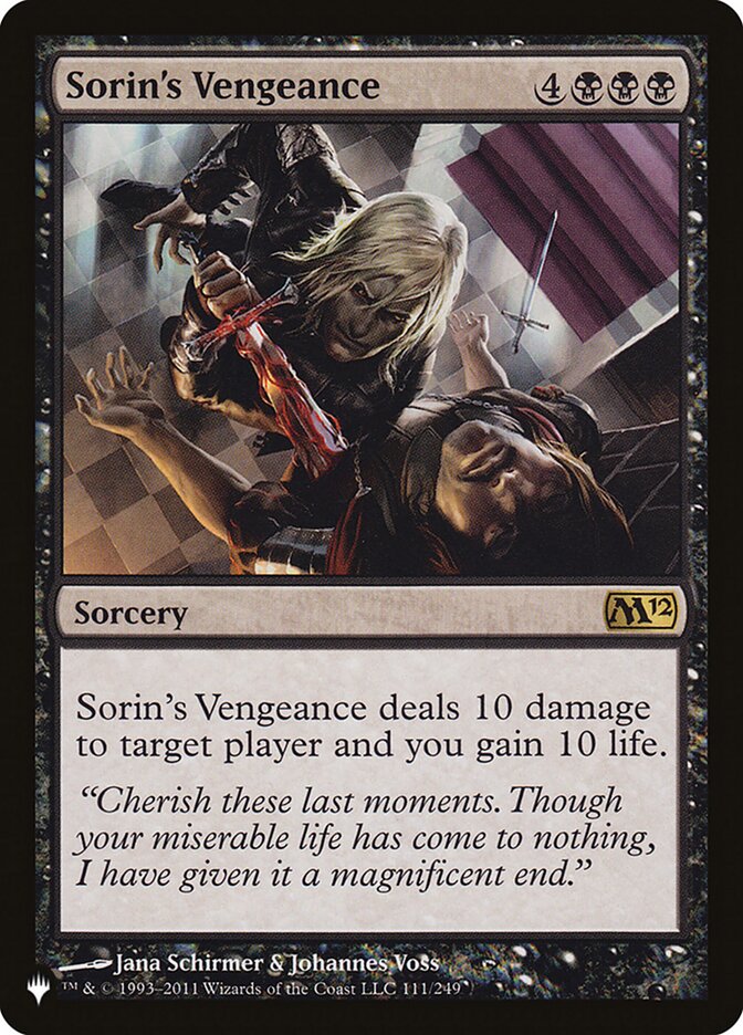 Sorin's Vengeance [The List] | Clutch Gaming