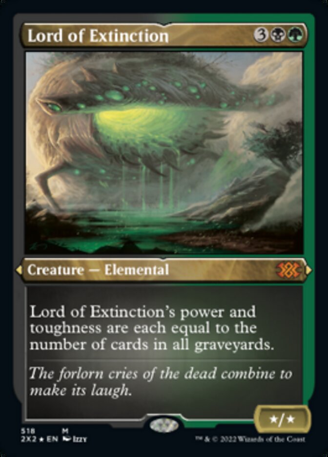 Lord of Extinction (Foil Etched) [Double Masters 2022] | Clutch Gaming