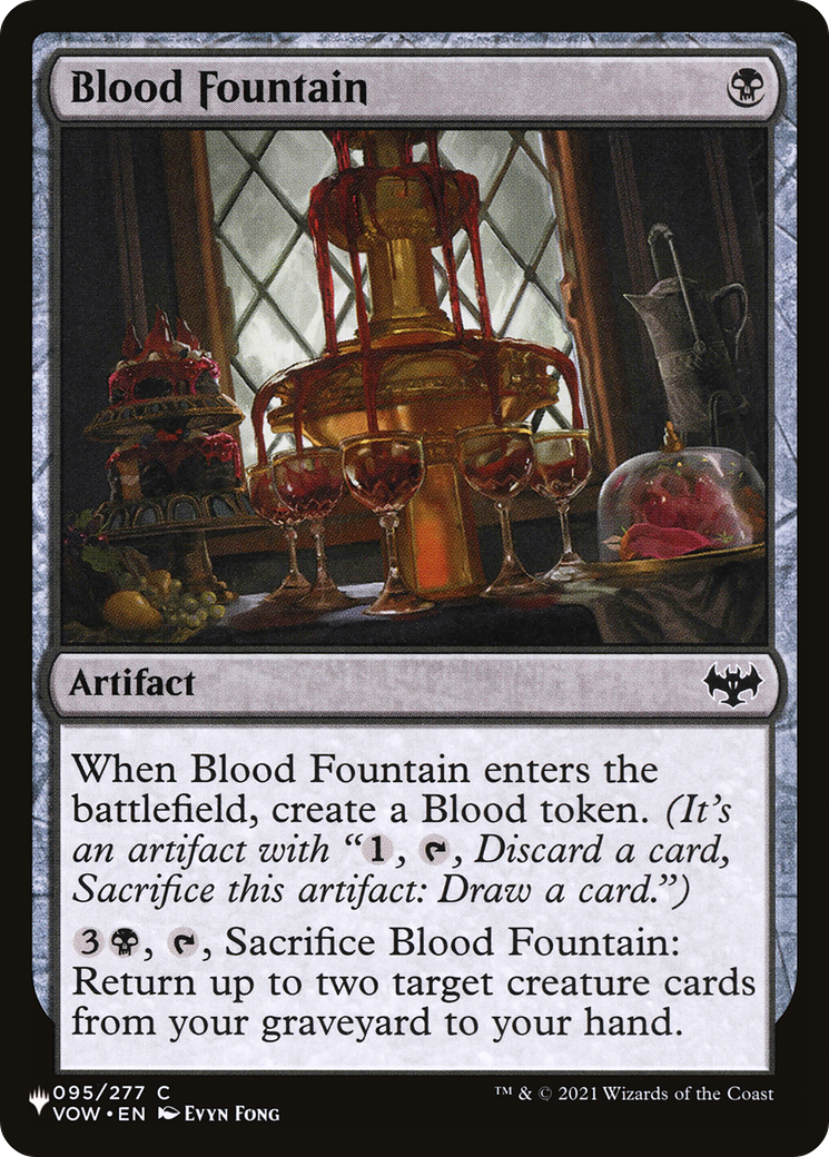 Blood Fountain [The List Reprints] | Clutch Gaming