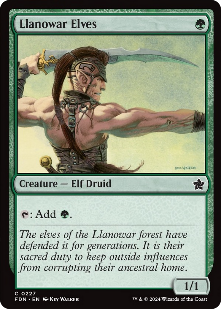 Llanowar Elves [Foundations] | Clutch Gaming