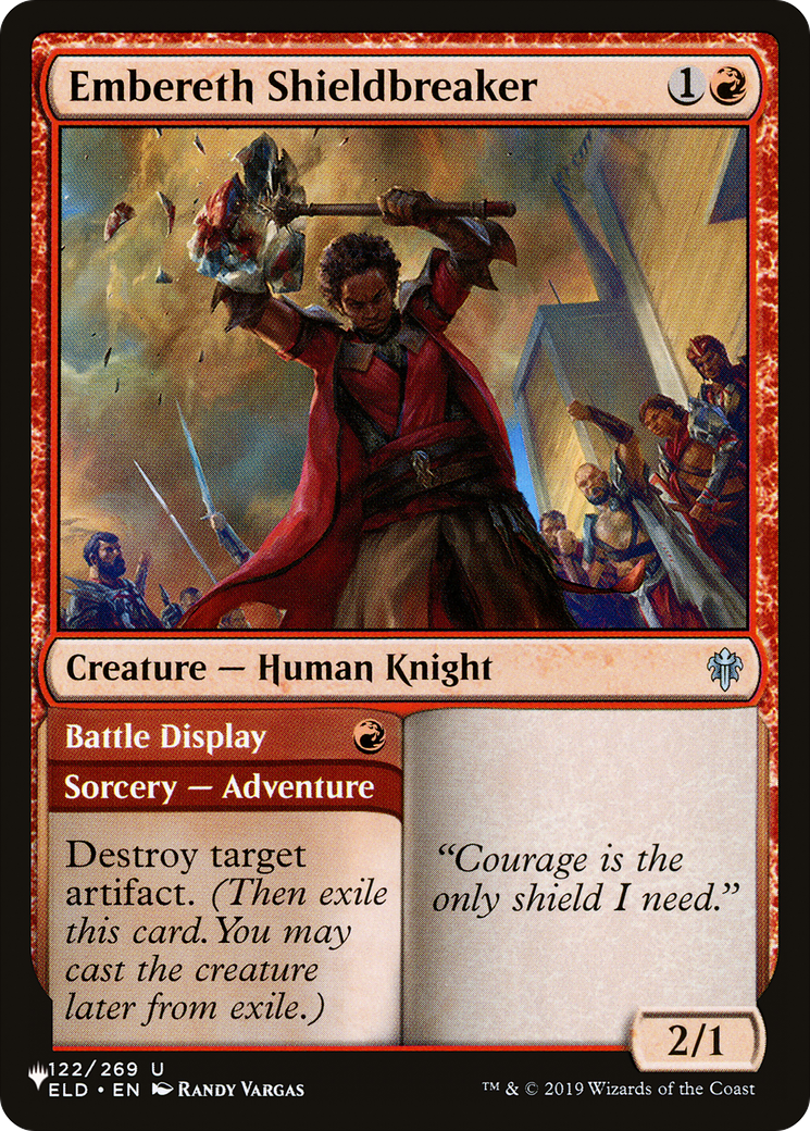 Embereth Shieldbreaker [The List Reprints] | Clutch Gaming