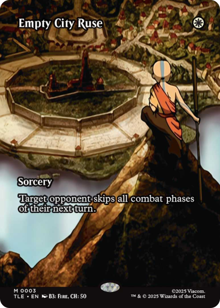 Empty City Ruse (Borderless) [Avatar: The Last Airbender: Eternal-Legal] | Clutch Gaming