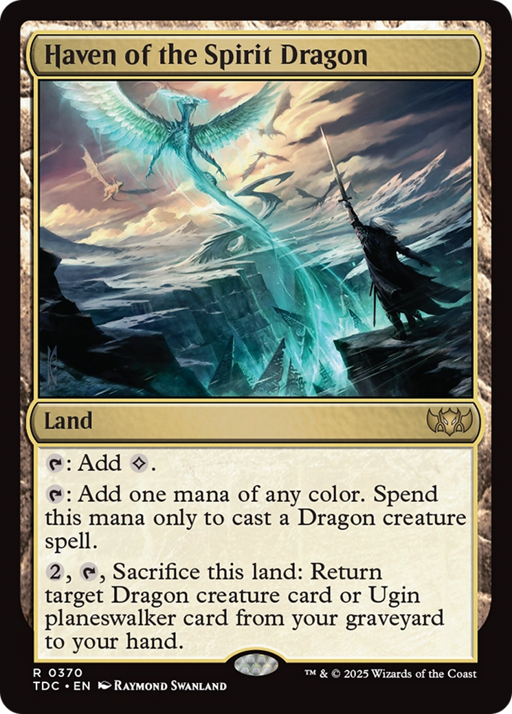 Haven of the Spirit Dragon [Tarkir: Dragonstorm Commander] | Clutch Gaming
