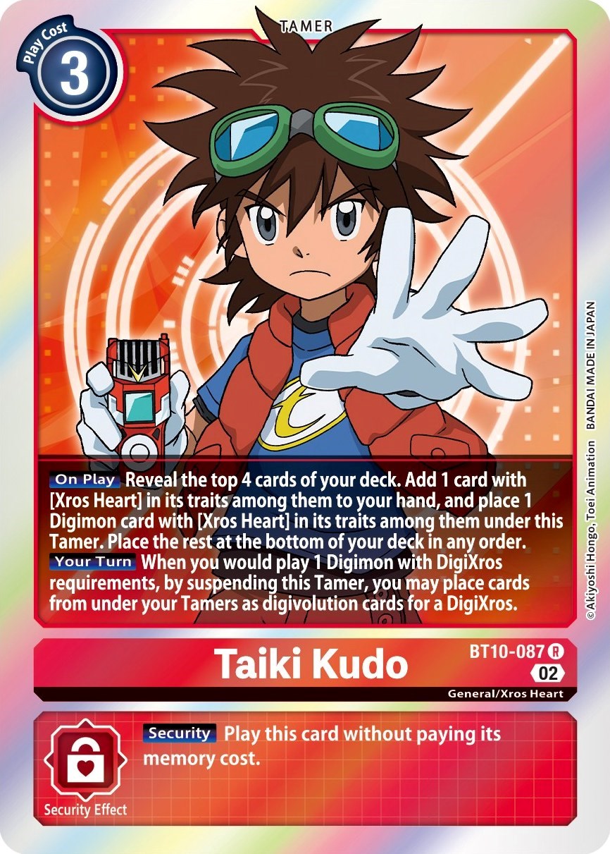 Taiki Kudo [BT10-087] [Xros Encounter] | Clutch Gaming