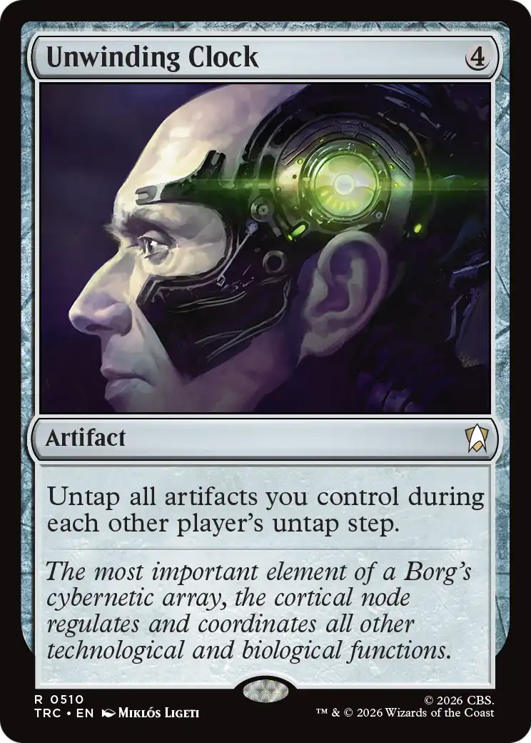Unwinding Clock (Surge Foil) [Star Trek Commander] | Clutch Gaming