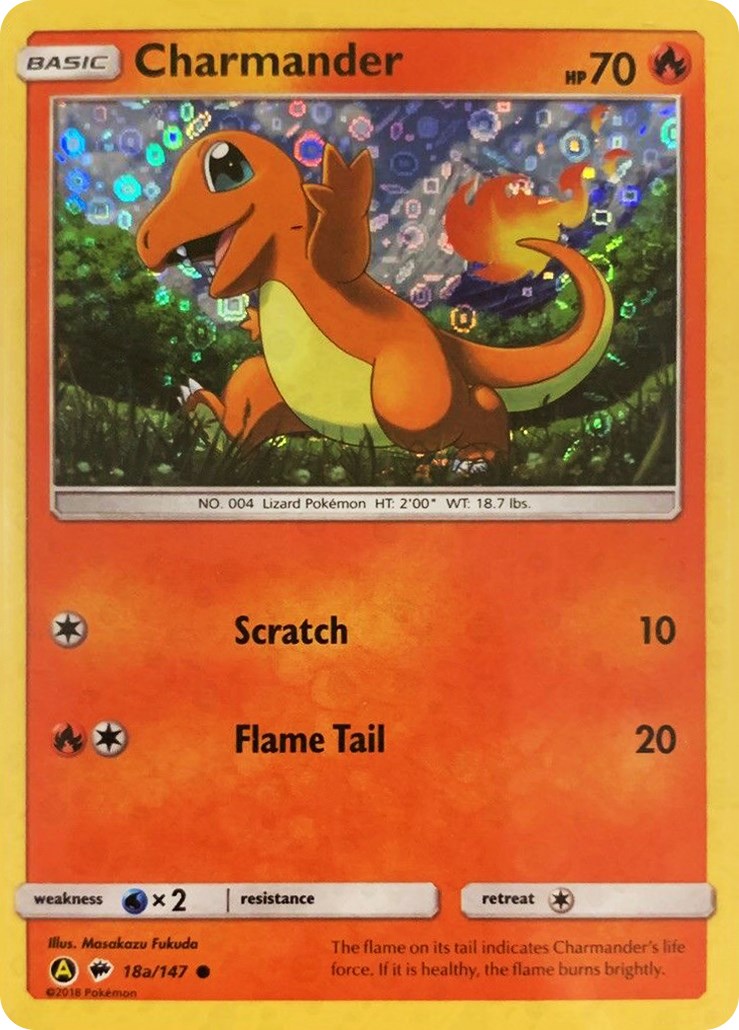 Charmander (18a/147) (General Mills Cereal Foil) [Alternate Art Promos] | Clutch Gaming