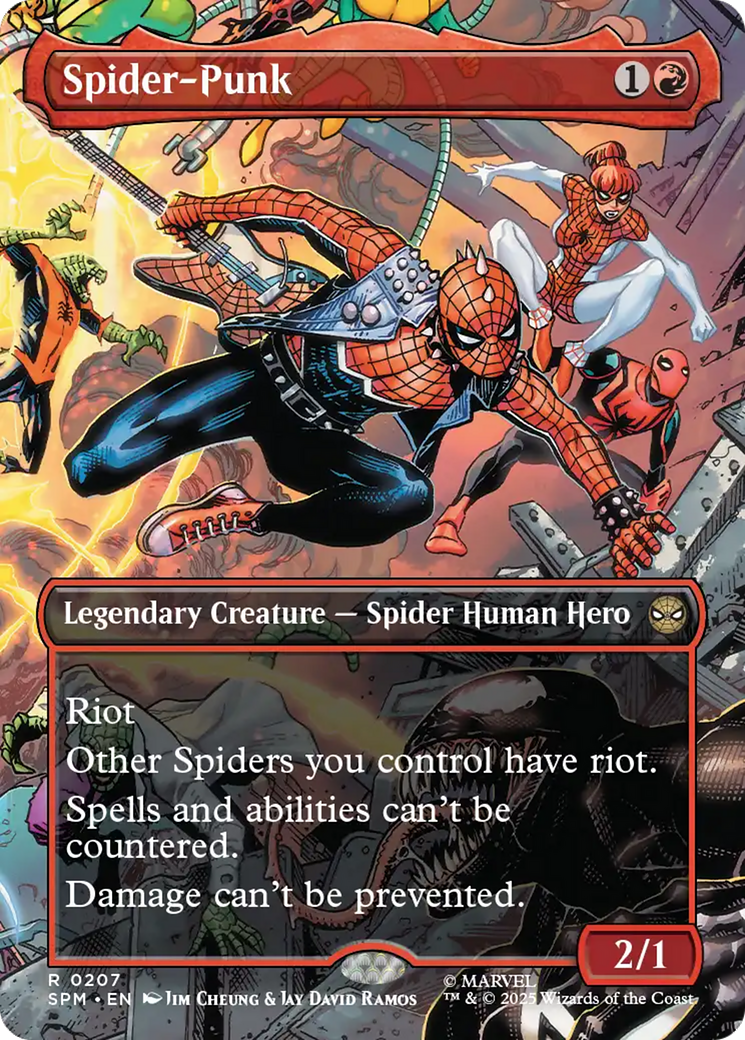 Spider-Punk (0207) (Borderless) [Marvel's Spider-Man] | Clutch Gaming