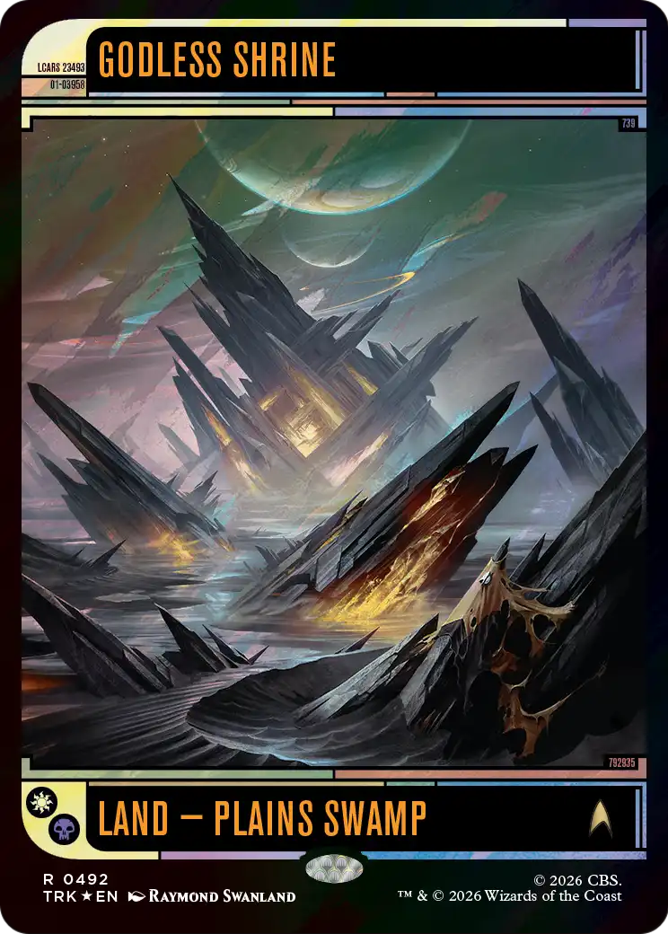 Godless Shrine (Surge Foil) [Star Trek] | Clutch Gaming