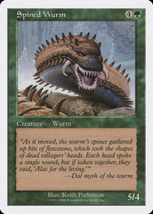 Spined Wurm [Media Promos] | Clutch Gaming