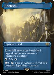 Rivendell (Borderless) (Surge Foil) [The Lord of the Rings: Tales of Middle-Earth] | Clutch Gaming