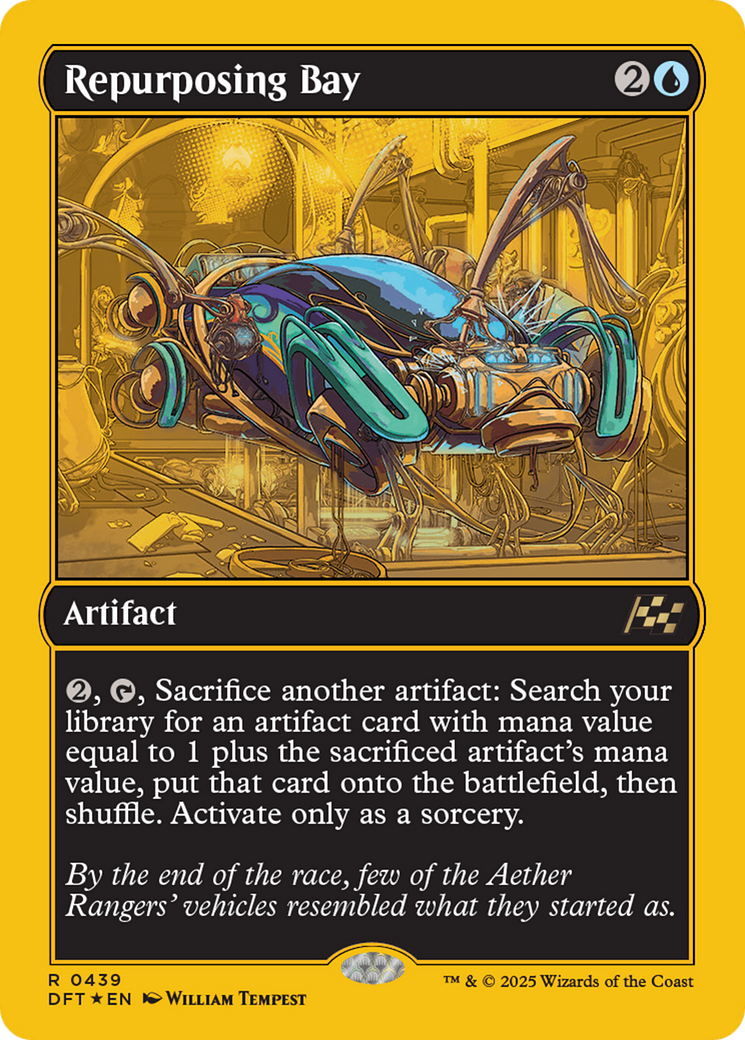 Repurposing Bay (First-Place Foil) [Aetherdrift] | Clutch Gaming