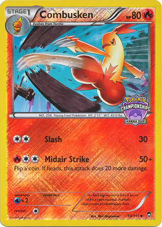 Combusken (13/111) (States Championship Promo) [XY: Furious Fists] | Clutch Gaming