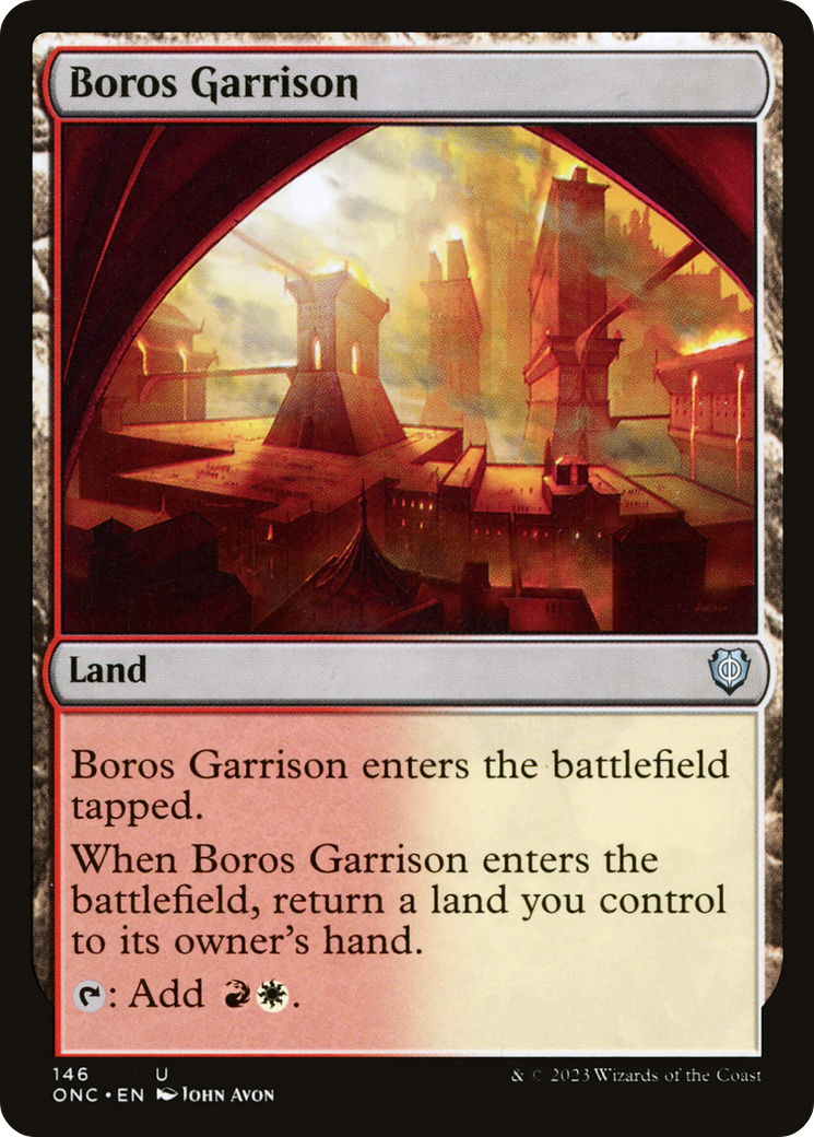 Boros Garrison [Phyrexia: All Will Be One Commander] | Clutch Gaming