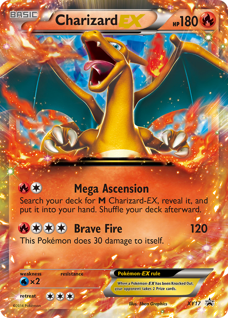 Charizard EX (XY17) [XY: Black Star Promos] | Clutch Gaming