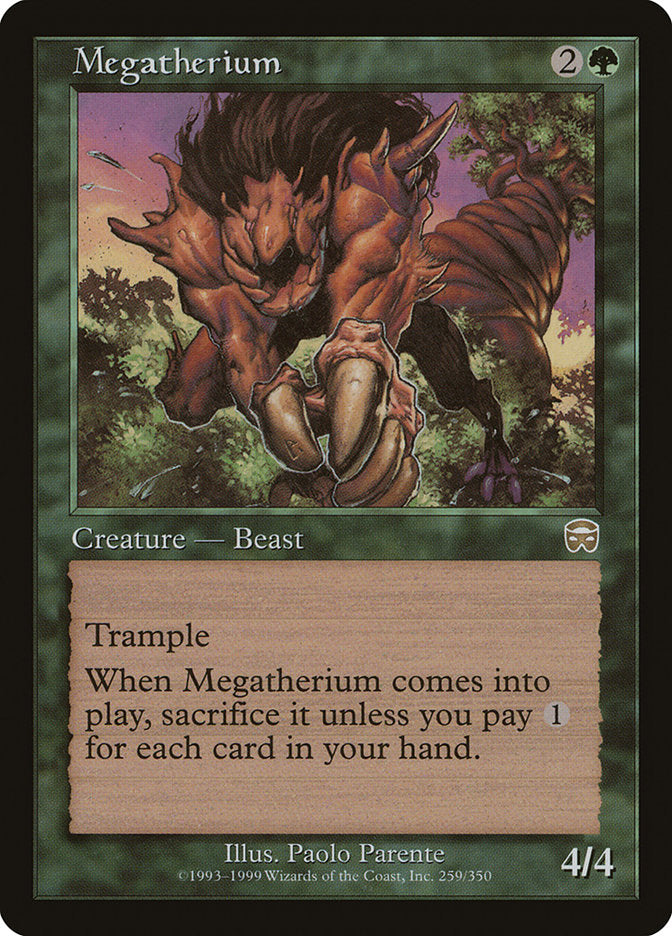 Megatherium [Mercadian Masques] | Clutch Gaming