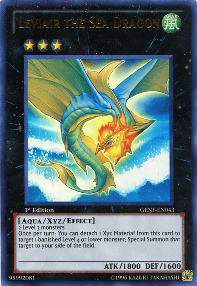 Leviair the Sea Dragon [GENF-EN043] Ultra Rare | Clutch Gaming