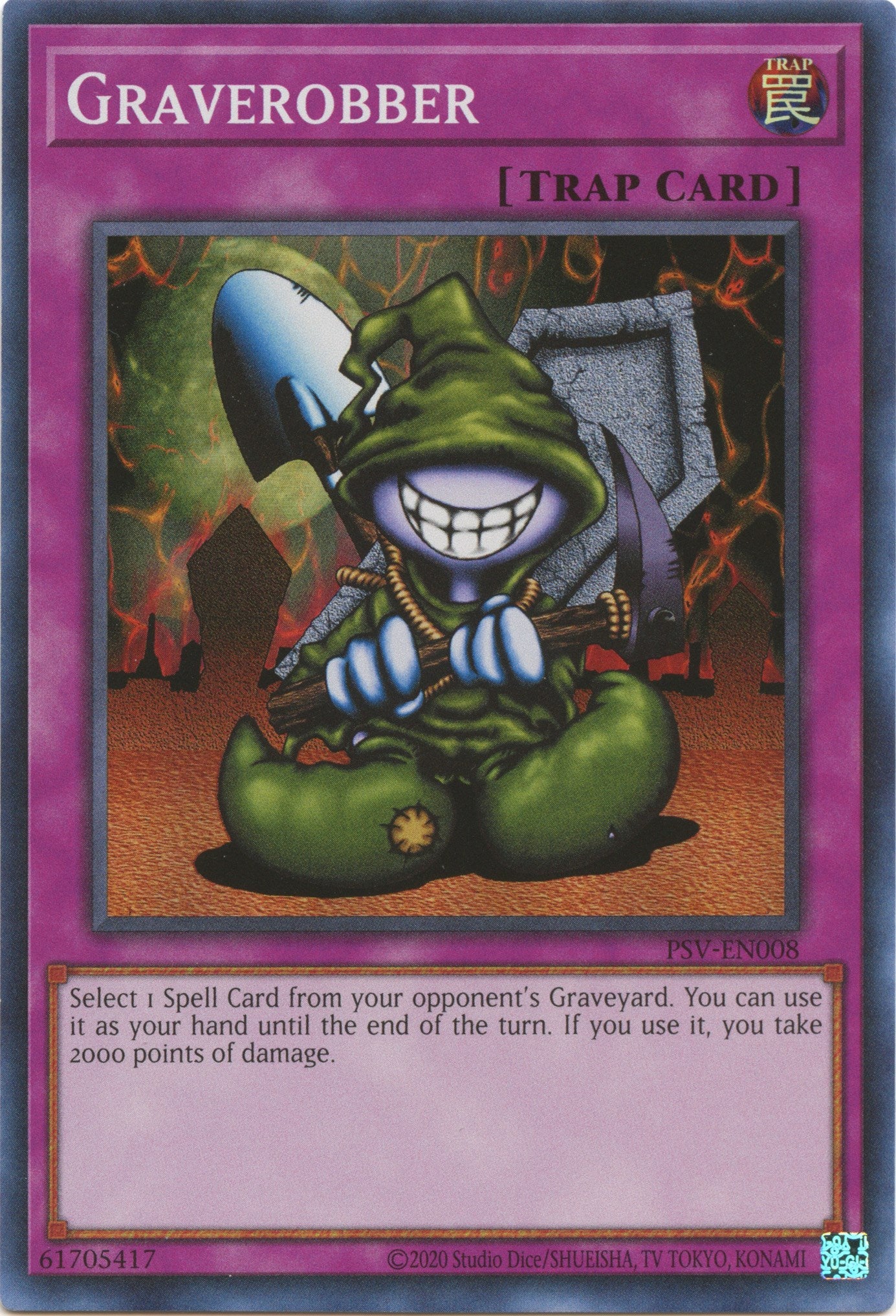 Graverobber (25th Anniversary) [PSV-EN008] Super Rare | Clutch Gaming