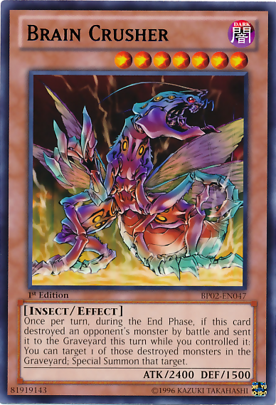 Brain Crusher [BP02-EN047] Mosaic Rare | Clutch Gaming